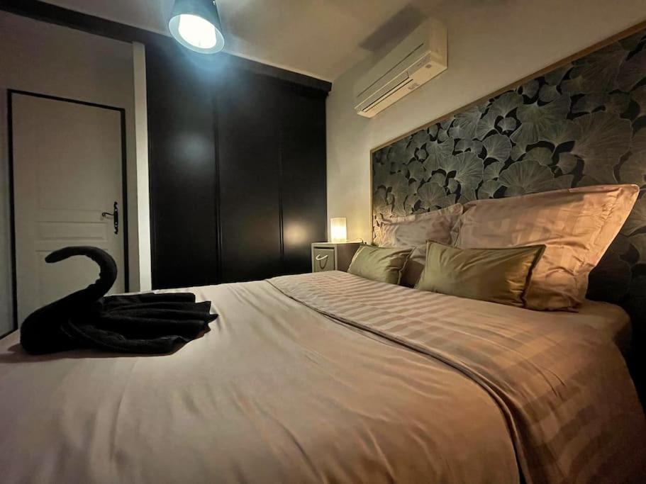 Appartement Charme Urbain Sous Les Toits-Terrasse/Clim/Parking à Béziers Extérieur photo